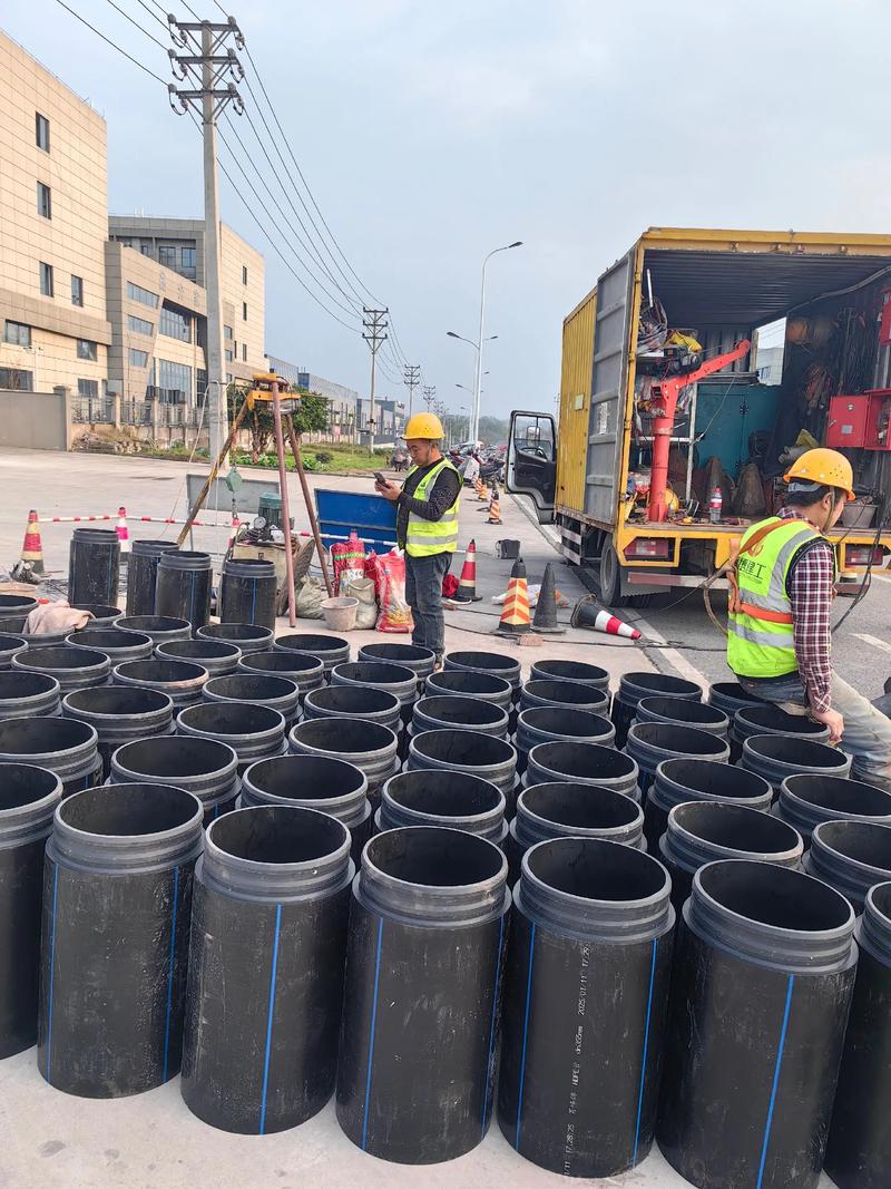 白马井镇管道短管置换