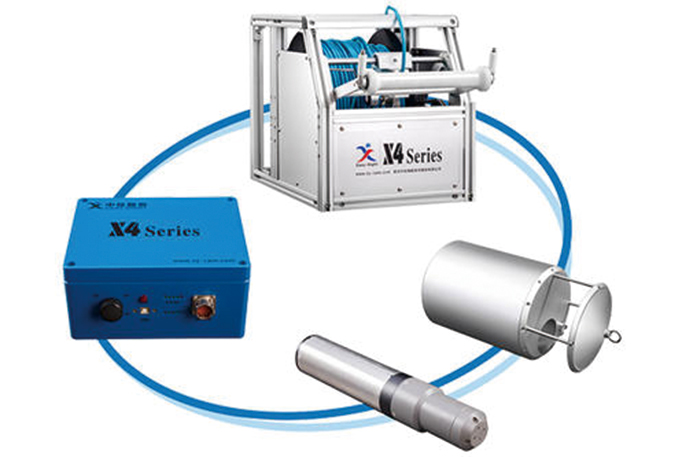 白马井镇声呐检测